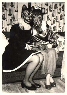 Creepy Vintage Female Animals