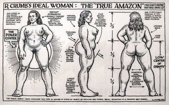 Robert Crumb's Ideal Woman: The True Amazon