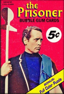 The Prisoner: bubble gum cards